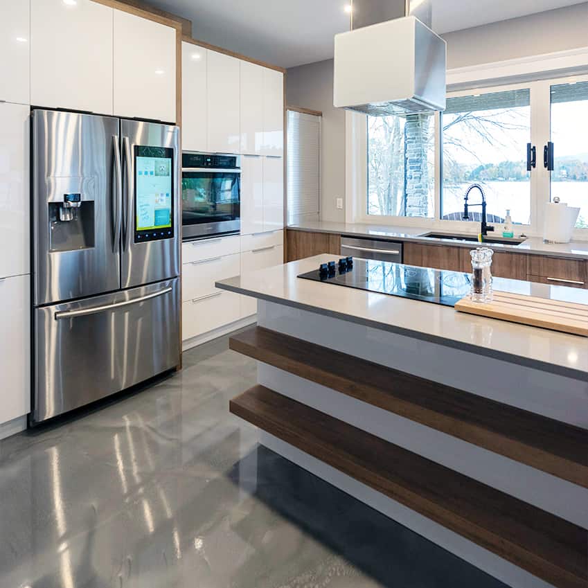 modern kitchen flooring