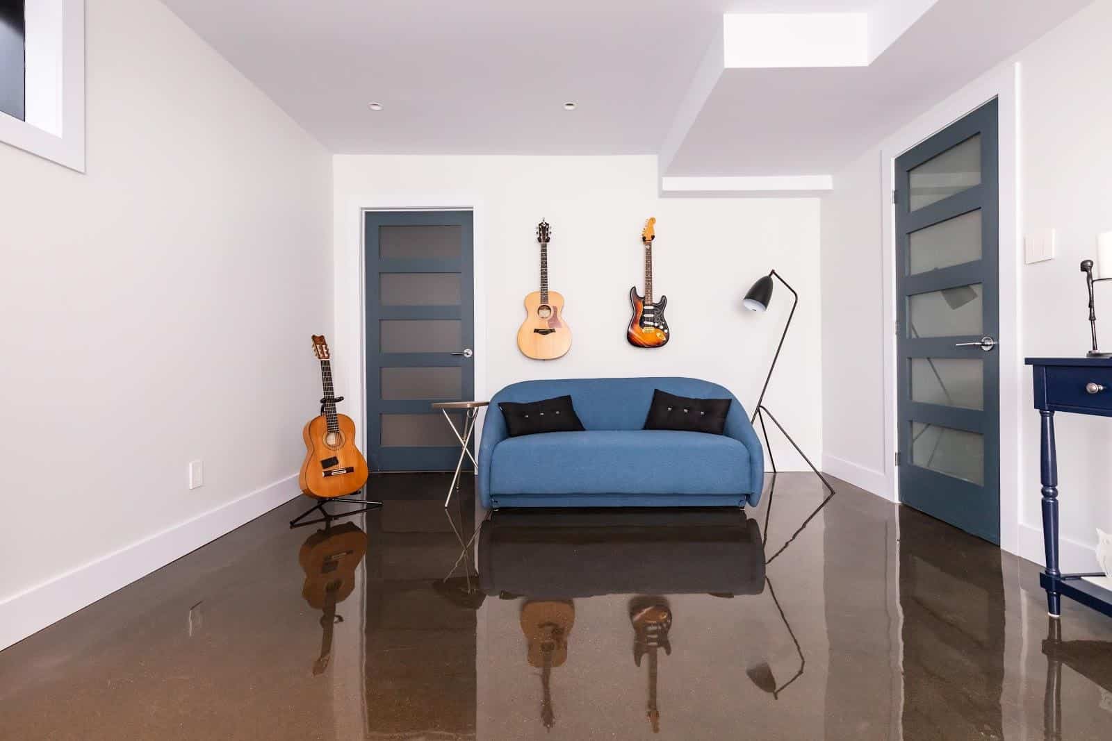 clear epoxy flooring
